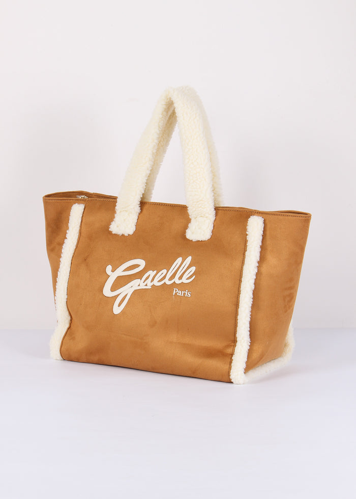 Maxi Shopping Ecopelliccia Sabbia-2
