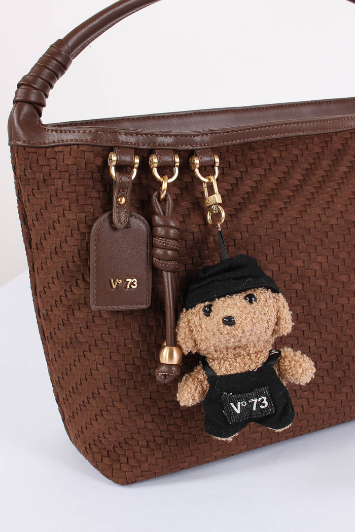 Zelda Pochette Intreccio Moro-4