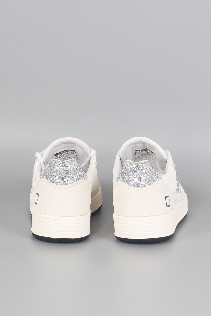Sneaker Nylon Court 2.0 White/glitter-3