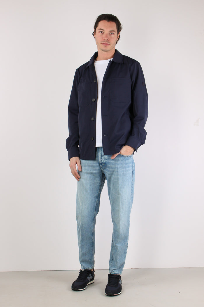 Basil Over Jacket Navy Blue-7