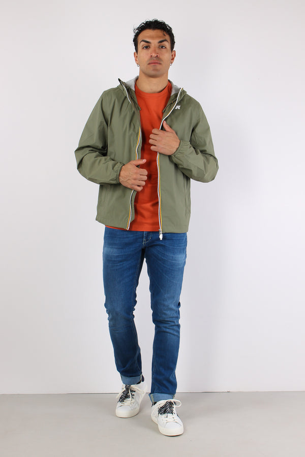 Giubbotto Cappuccio Stretch Green