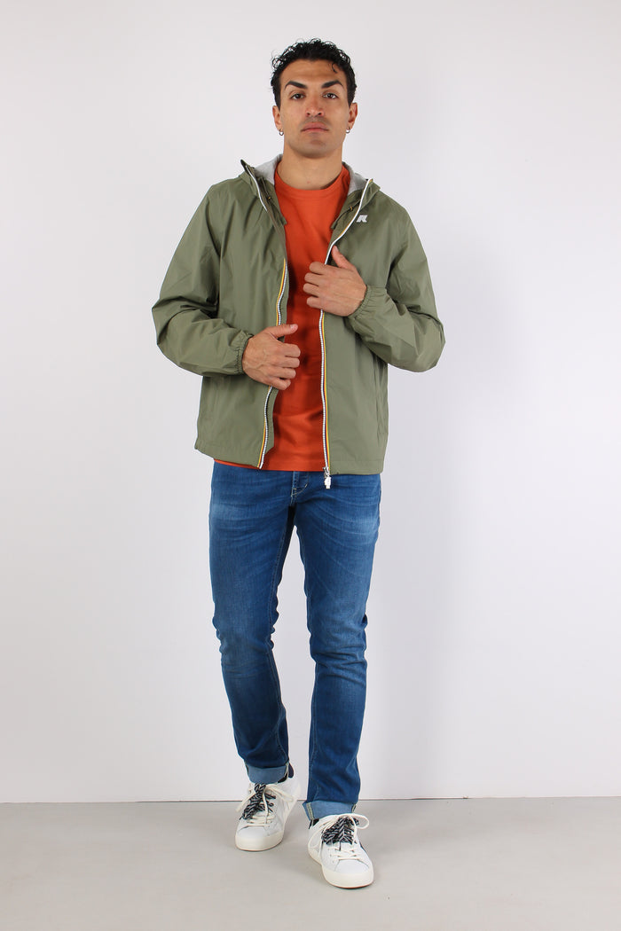 Giubbotto Cappuccio Stretch Green