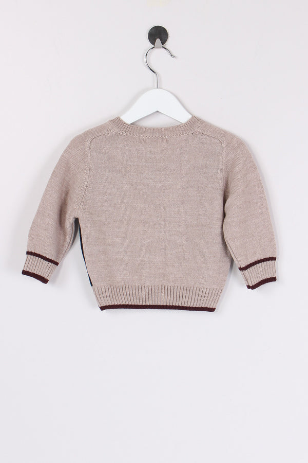 Pullover Losanga Tortora-2