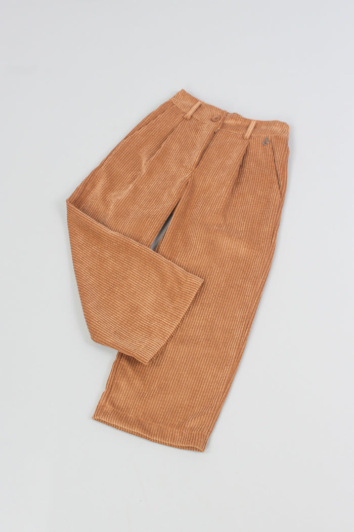 Pantalone Cropped Velluto Rodeo-3