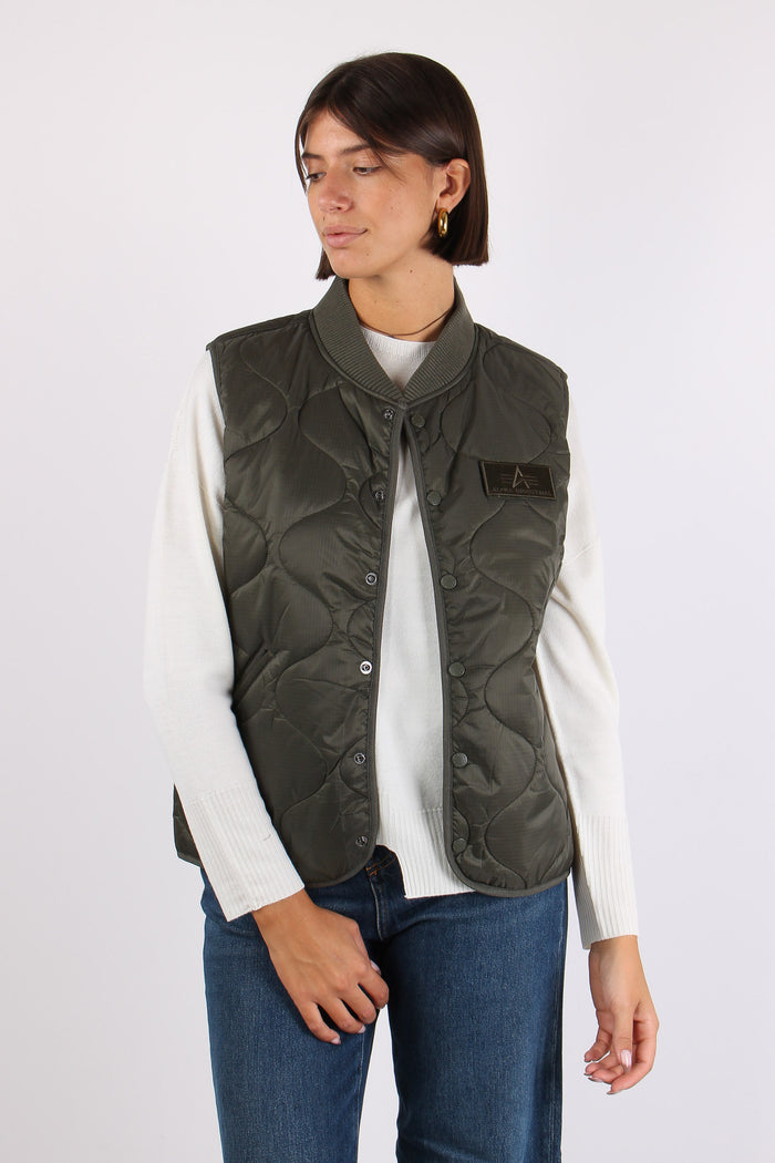 Vest Nylon Dark Olive-4