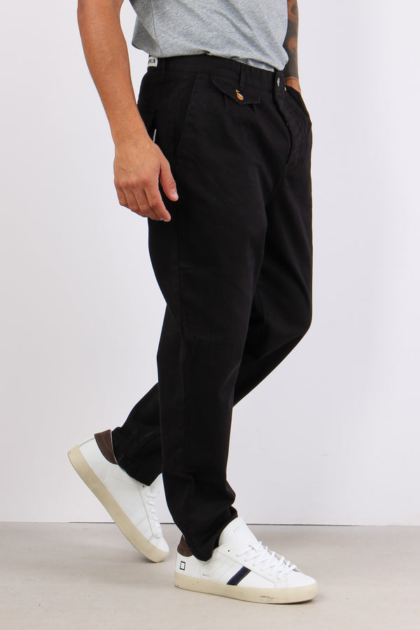 Pantalone Chino Nero-2