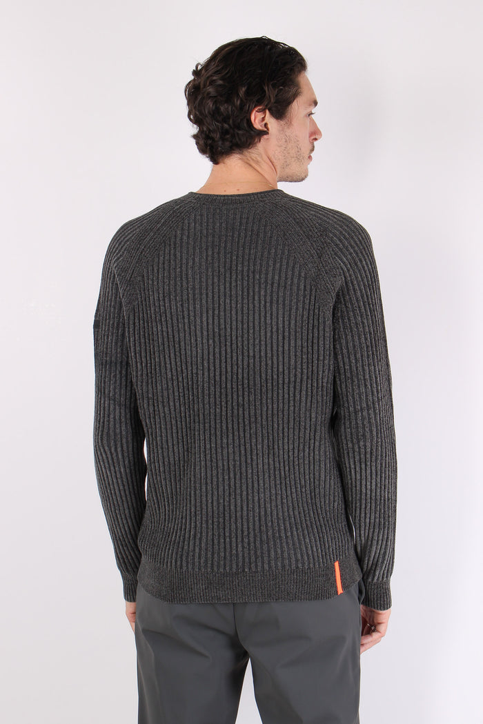 Maglia Girocollo Ciniglia Forest Green-5