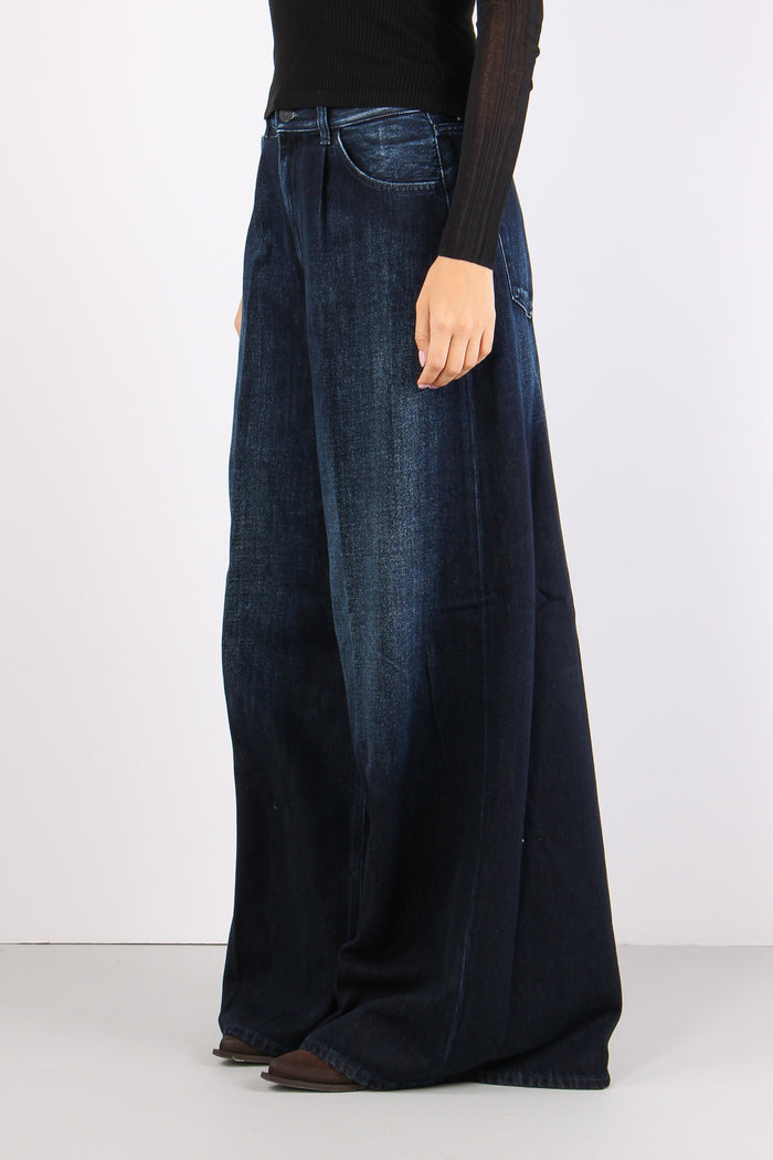 Maggie Denim Palazzo Pences Denim Medio-6