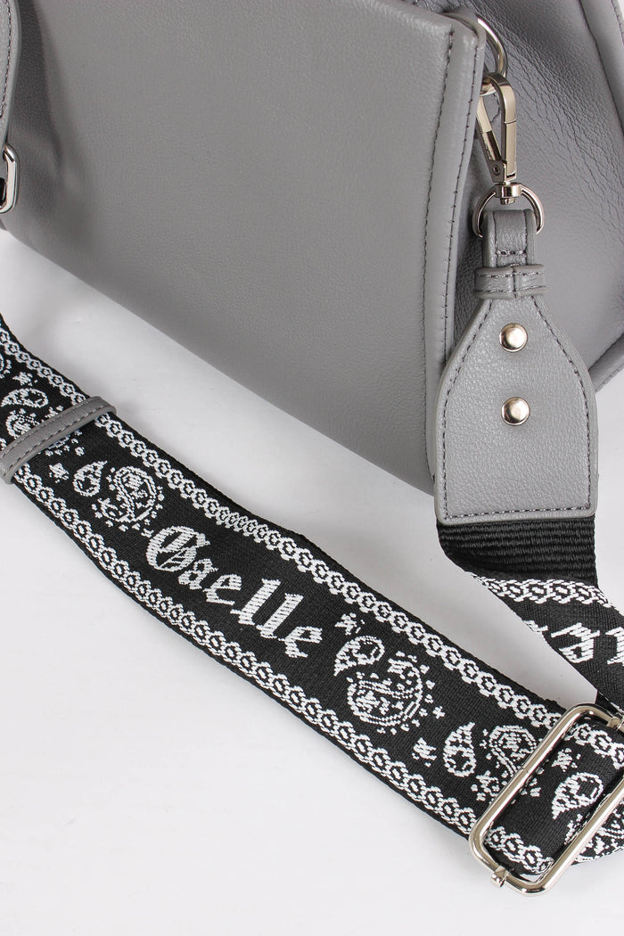 Shopping Rigida Bandana Grigio Ferro-5