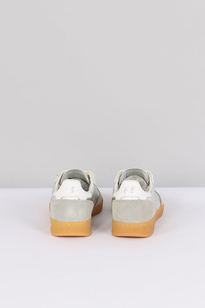 Sneakers California Leather Argento-3