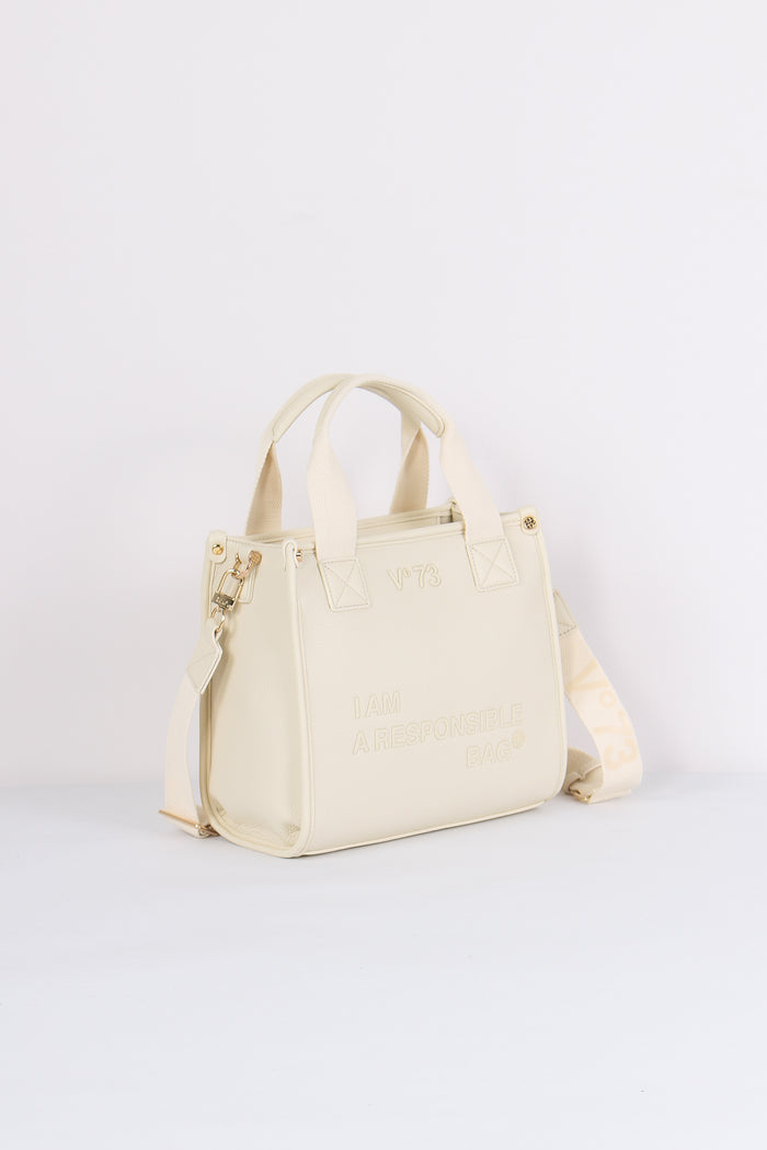 Responsability Now Mini Tote E Off White-6