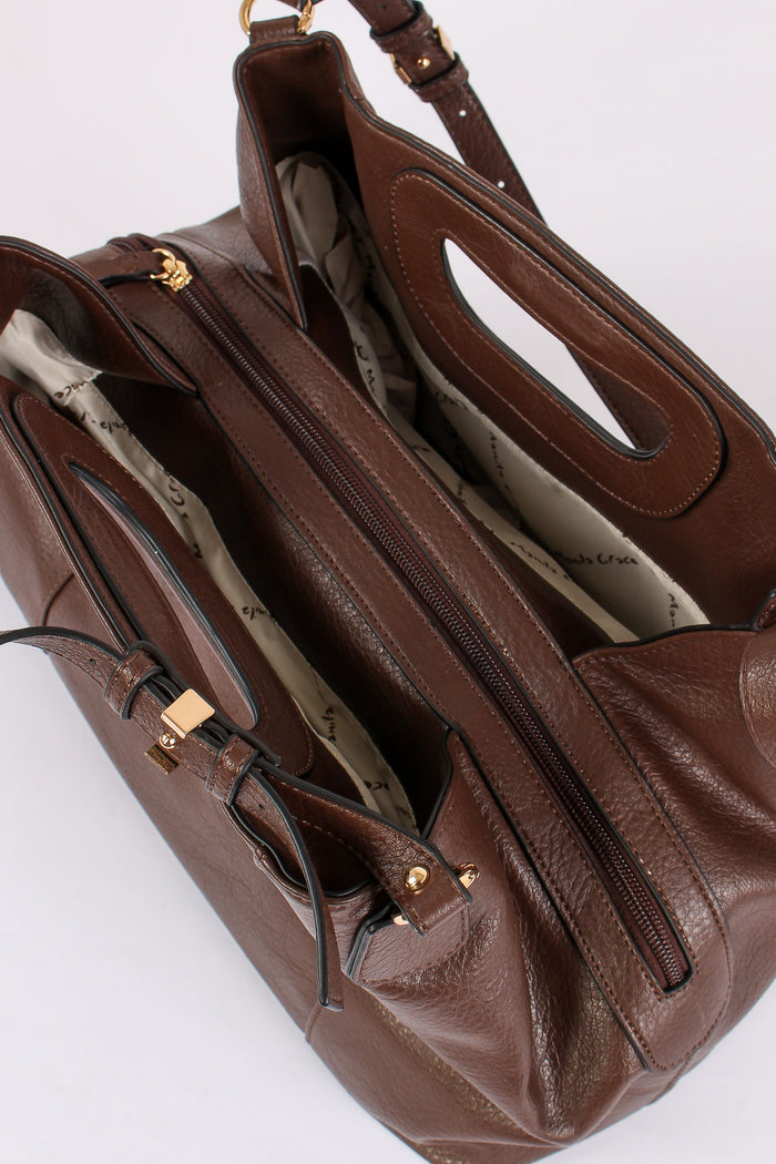 Shoulder Bag Inserto Strass Potting Soil-5