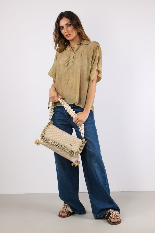 Camicia Over M/m Olio