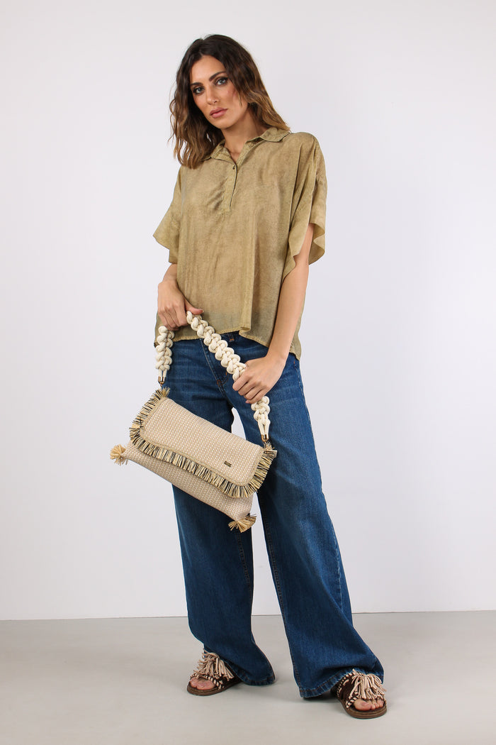Camicia Over M/m Olio