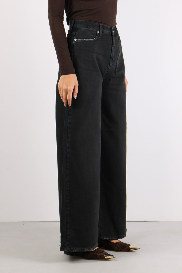 Denim Bull Wide Leg Denim Black-6