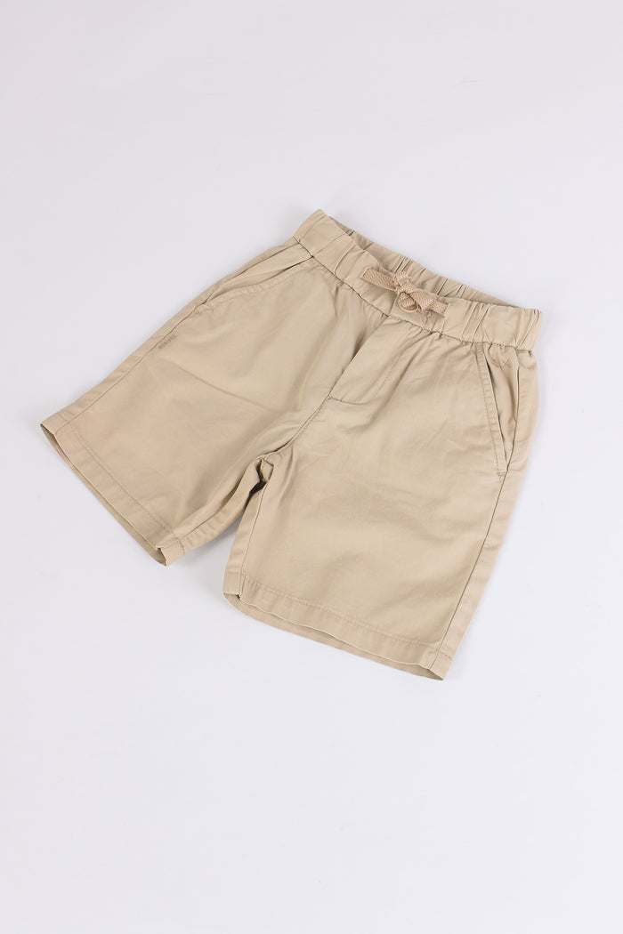 Bermuda Cotone Coulisse Stone-4