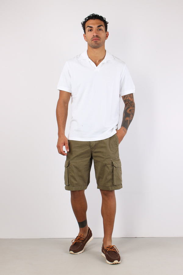 Polo Derby Piquet Bianco