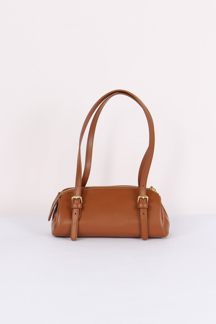 Bauletto Allungato Cuoio-4