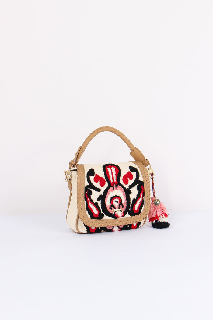 Marilena Tracollina Patta Rica Cuoio/multi Color-3