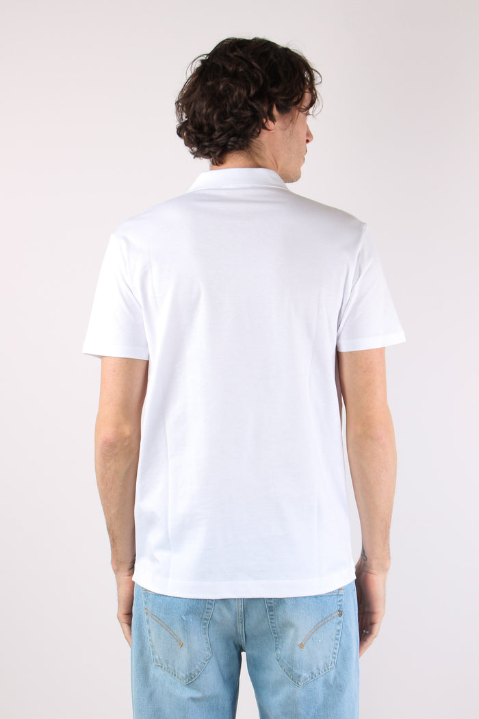 Polo Jersey Bianco-4