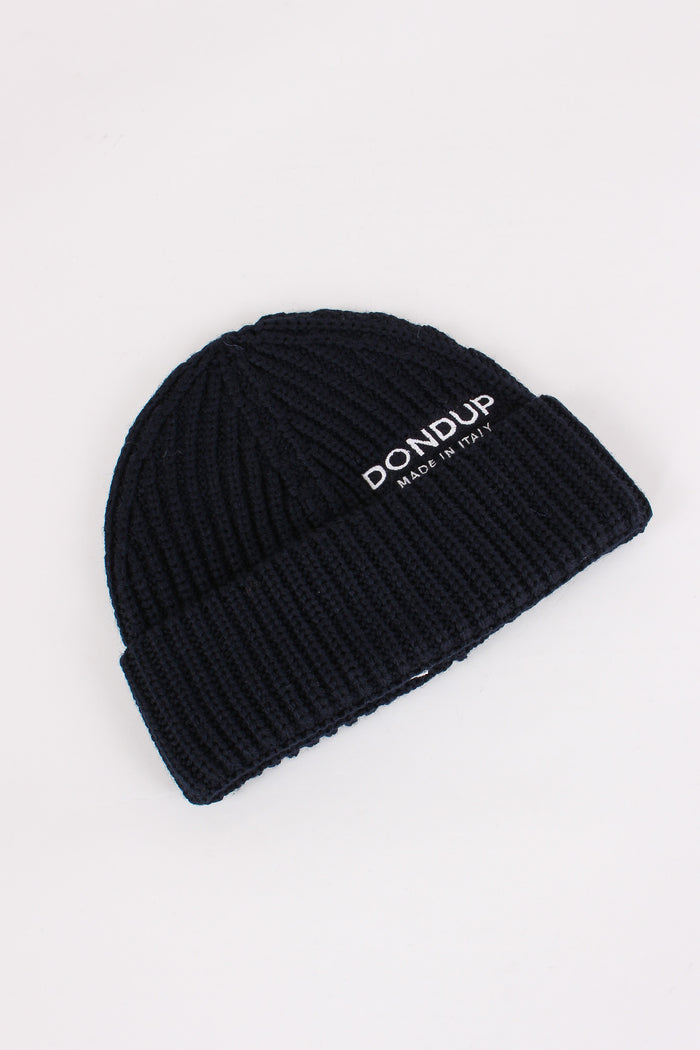 Cuffia Costina Logo Blu-2