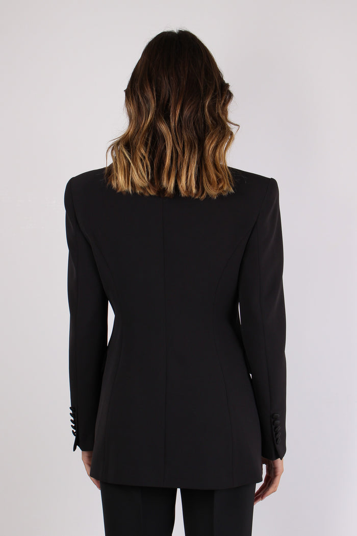 Giacca Smoking Black-4