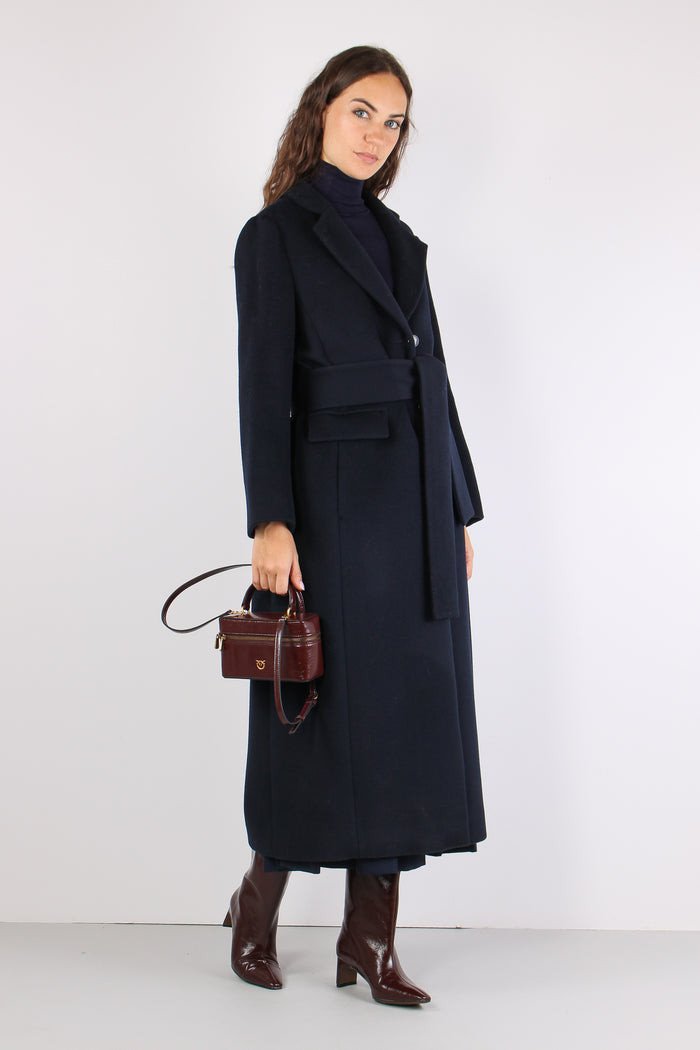 Mllovatta Cappotto Lungo Blu-4