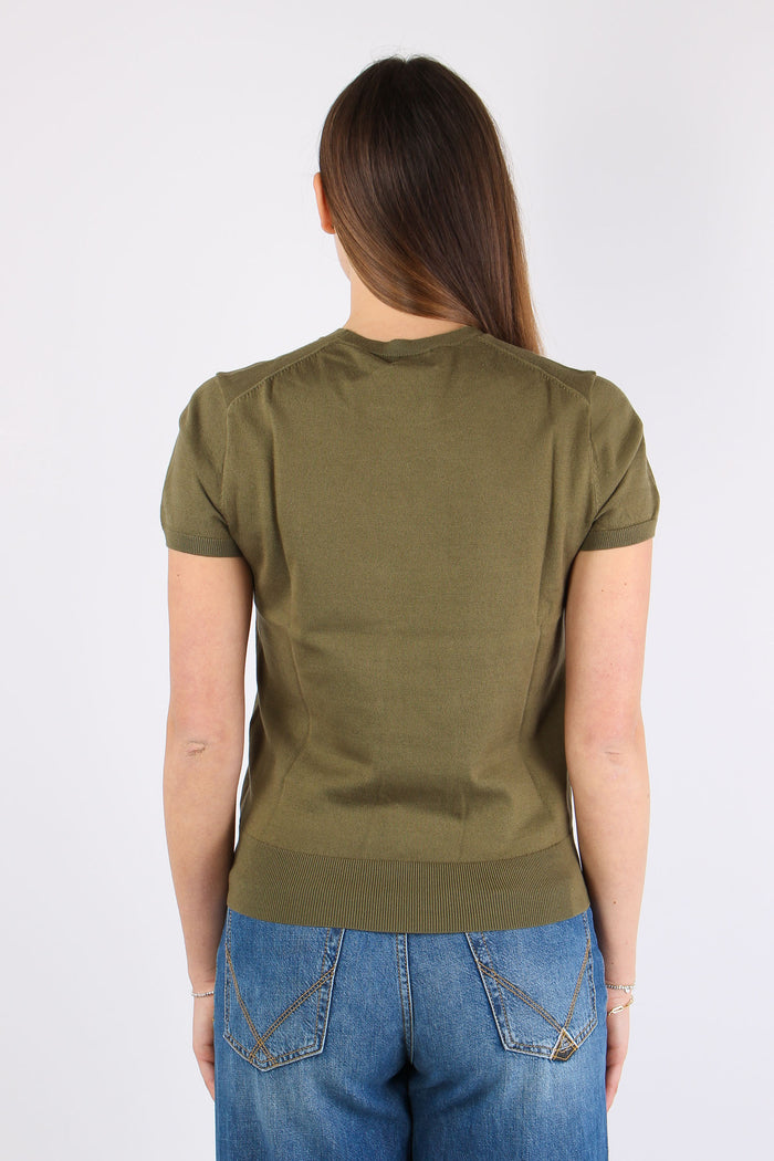 Pullover Manica Corta Willow Green-4