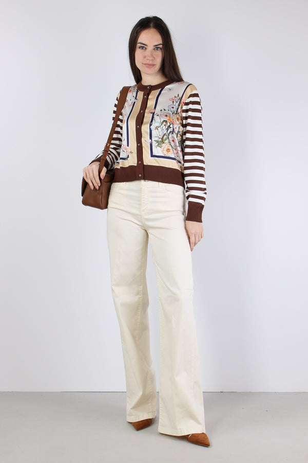 Cardigan Riga Foulard/bisco