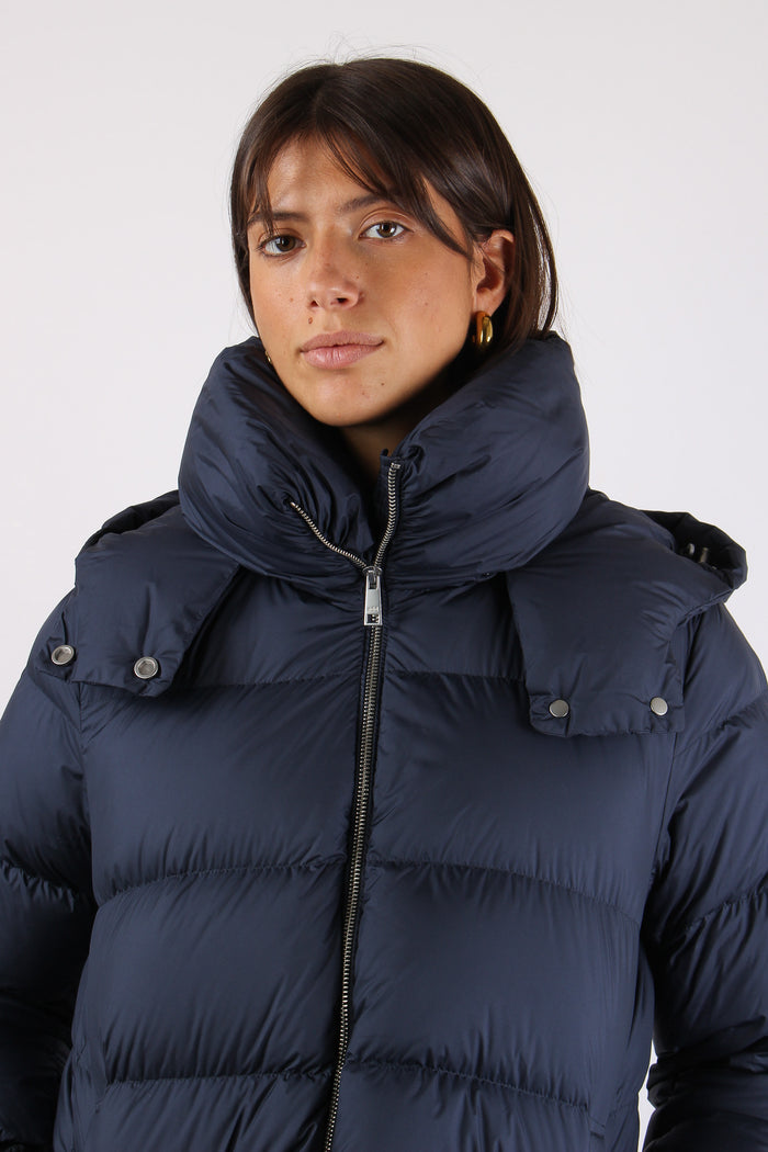 Cappa Manicotto Cappuccio Night Blue-6
