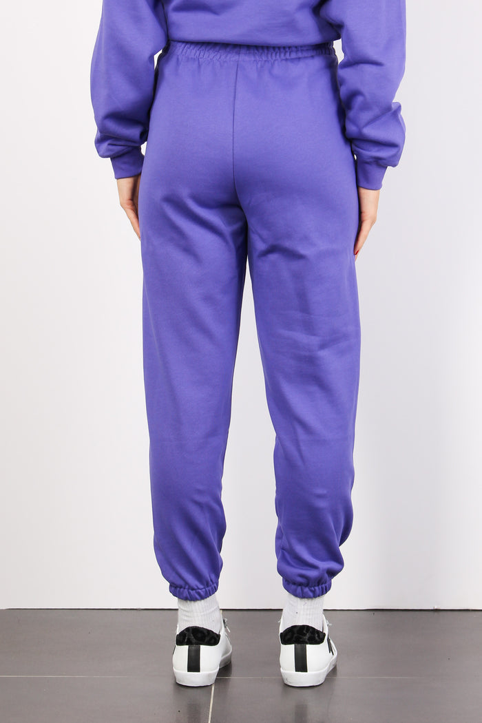 Pantalone Logo Gamba Iris-3