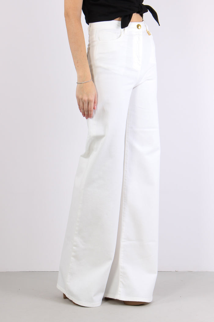 Denim Maxi Zampa Avorio-7