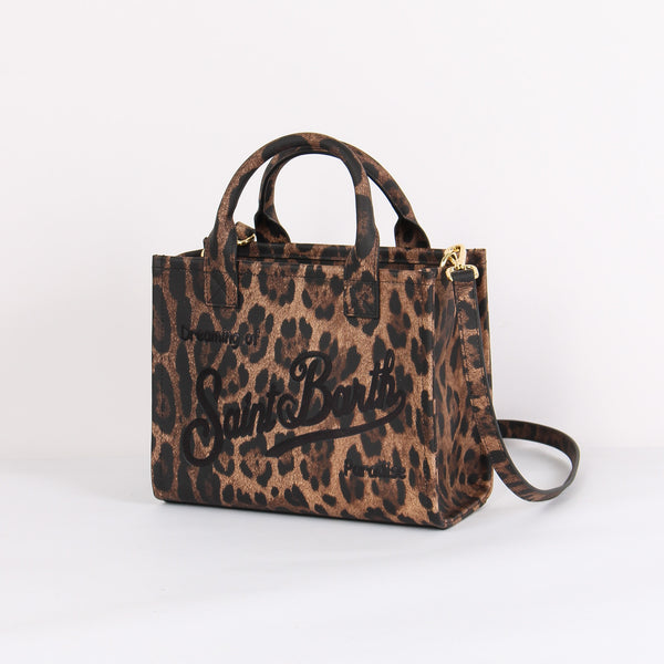 Borsa Suede Animalier Leopard-2