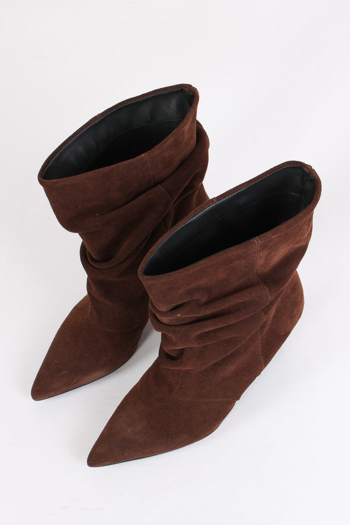 Tronchetto Tacco Basso Terra-6