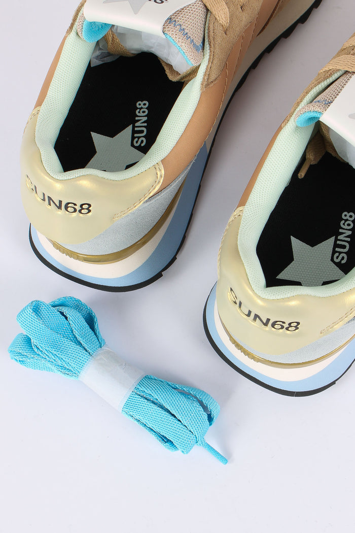 Sneakers  Stargirl Glitter Logo Beige-9