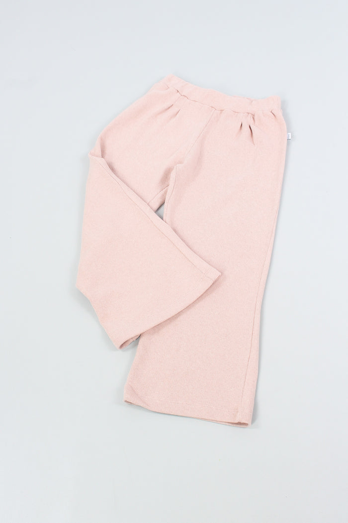 Pantalone Cropped Lana Rosa-3