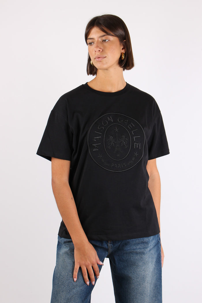 T-shirt Logo Nero-2