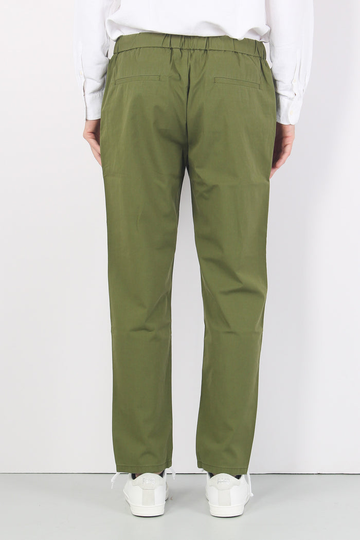 Pantalone Coulisse Verde-3