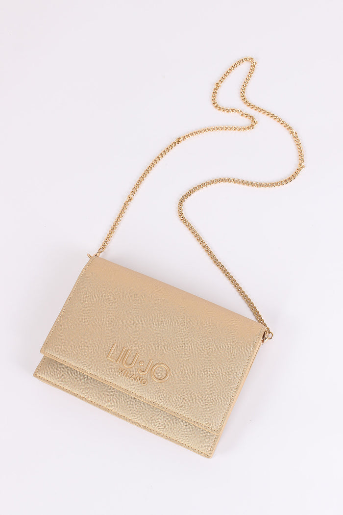 Busta Piatta Tracolla Light Gold-2