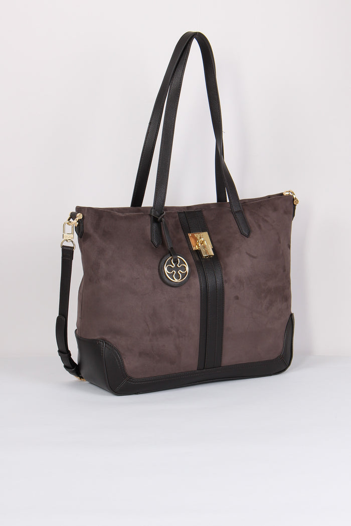 Georgia Shopping Eco Camoscio Antracite-6