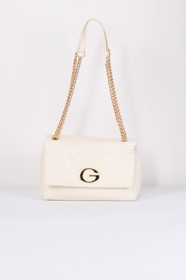Tracolla Puffy Catena Panna