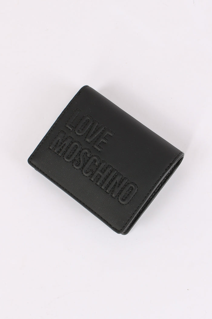 Mini Portafoglio Clip Nero-5
