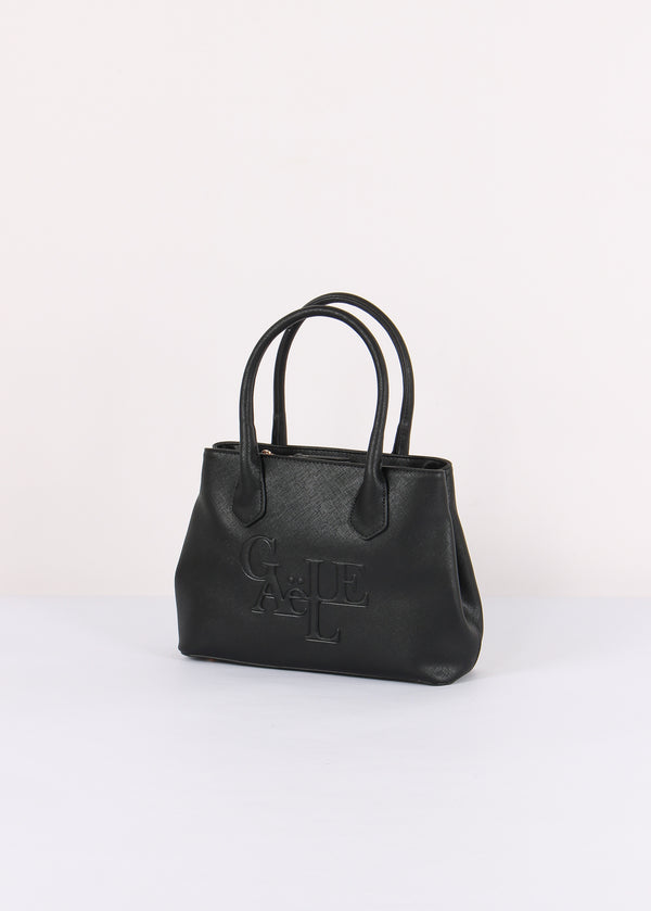 Shopping Saffiano Maxi Logo Nero-2