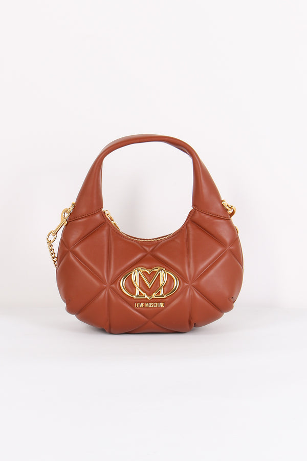 Mezzaluna Matelasse Castagna