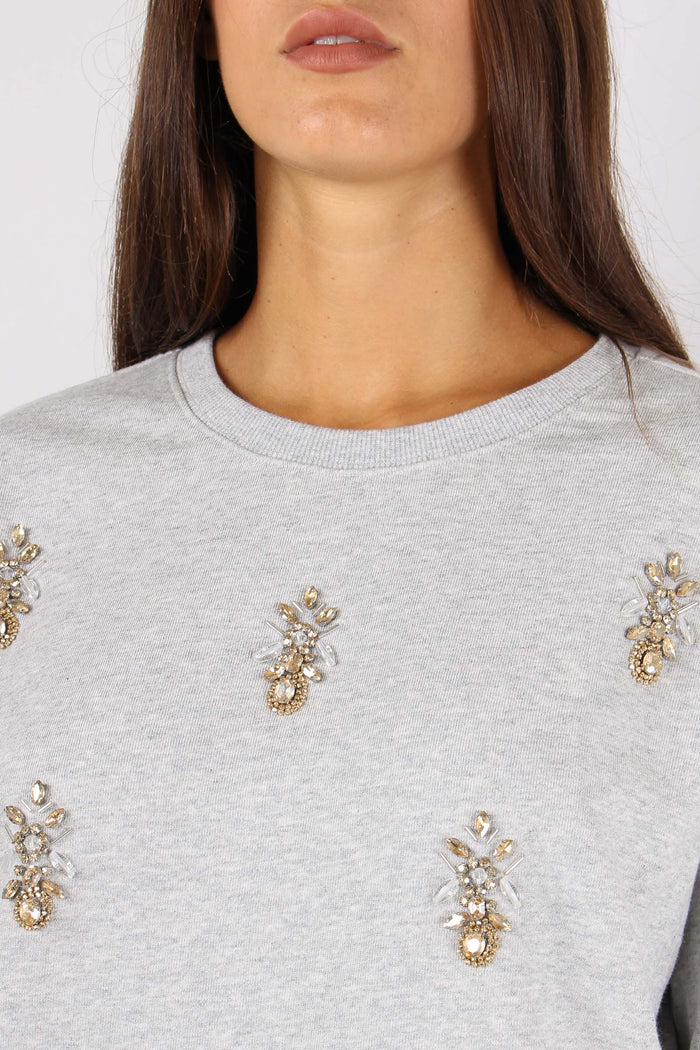 Clementina Felpa Castoni Grigio-8