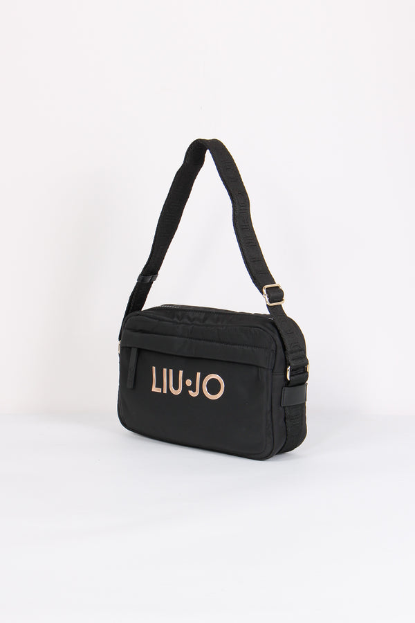 Camera Case Nylon Logo Nero-2