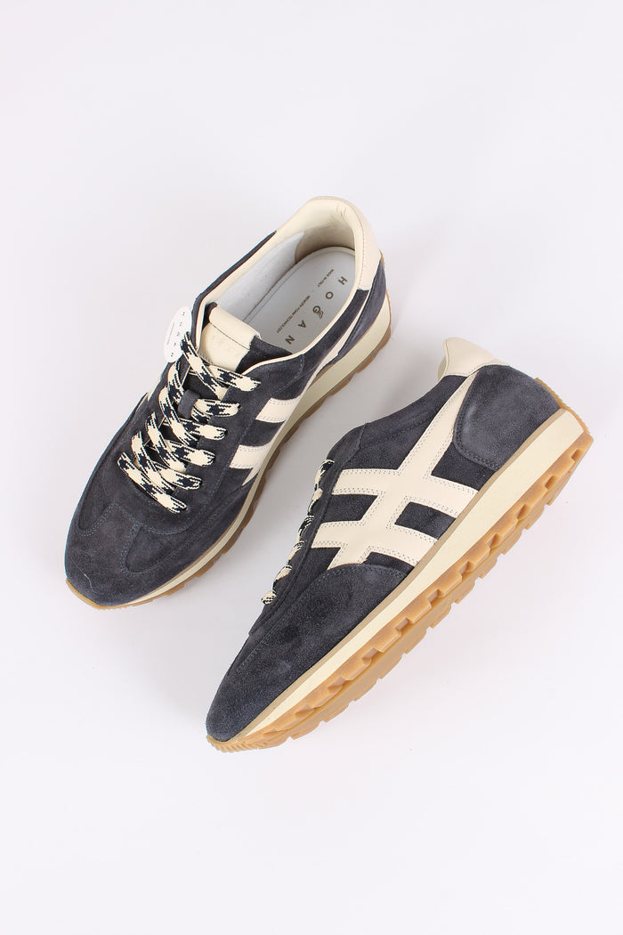Sneaker Lacci Trekking Blu-2