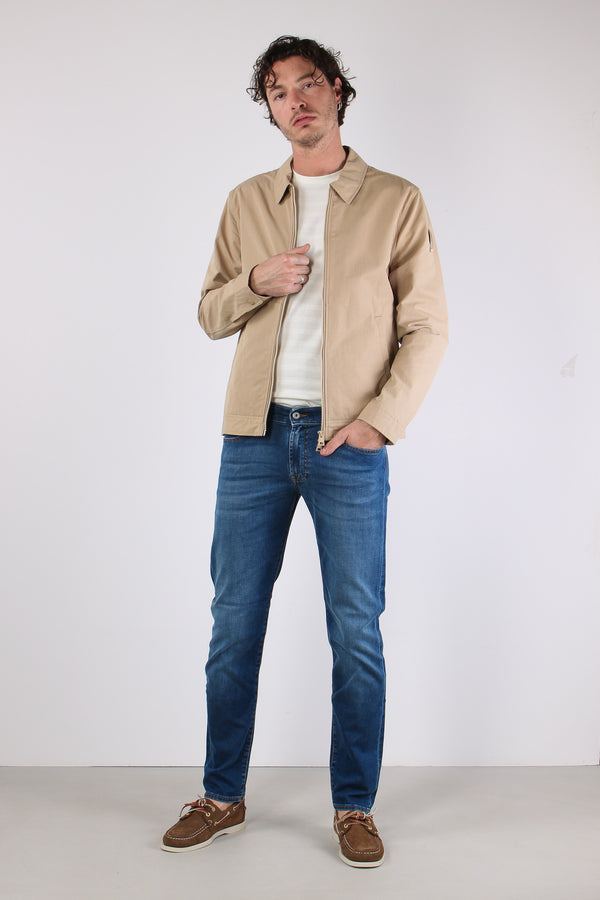 Giubbotto Cotone Zip Sand-2