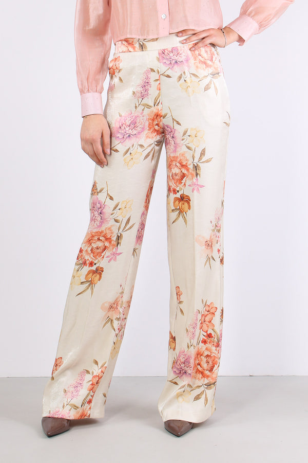 Pantalone Elastico Dietro Fior Naturale-2