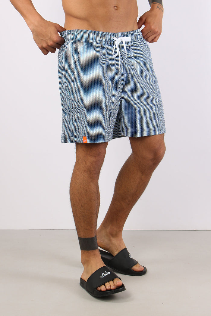 Costume Pantalone Riga Navy/bianco-6